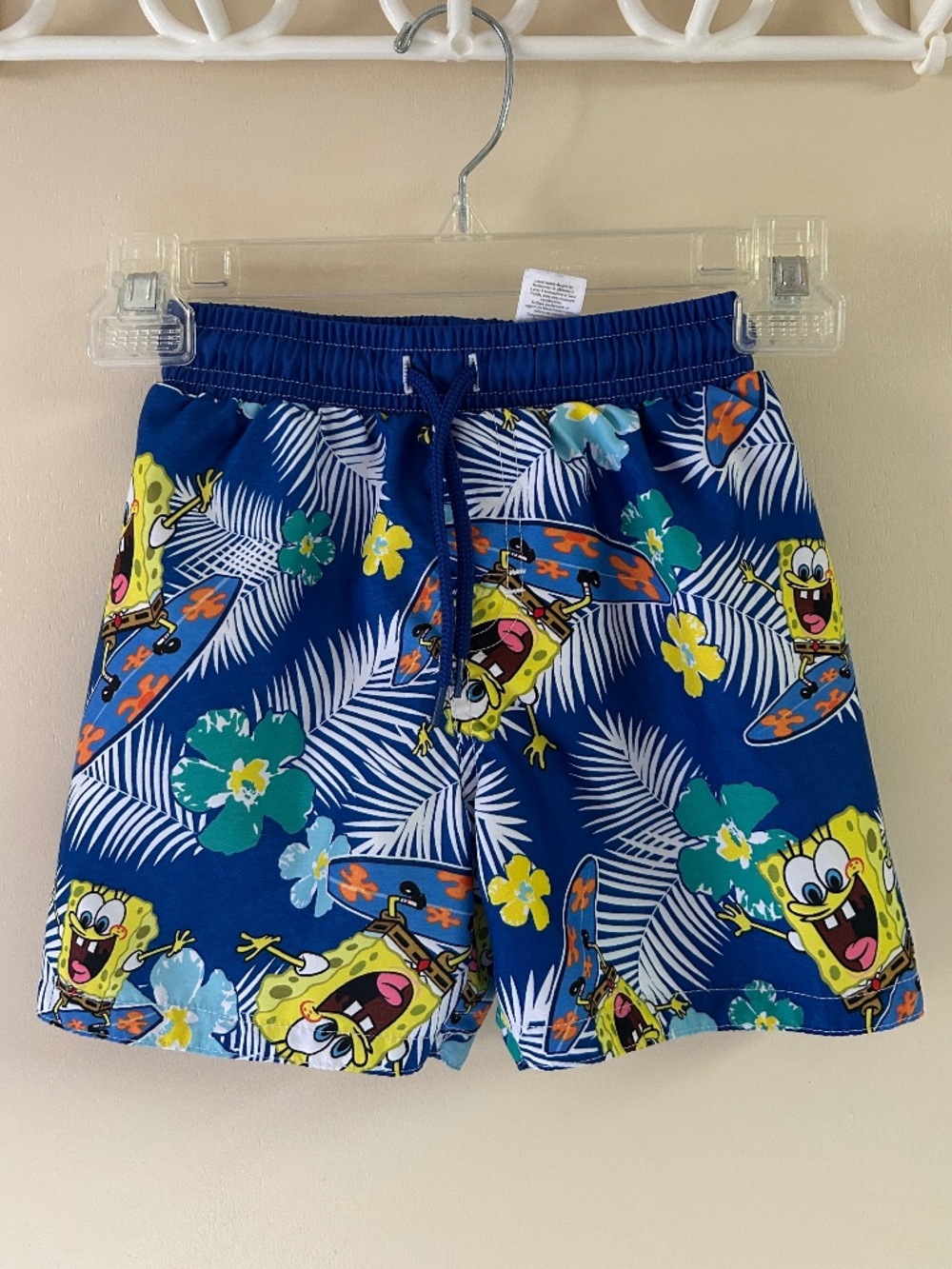Nickelodeon Kid SpongeBob SquarePants Swim Trunks Size 6